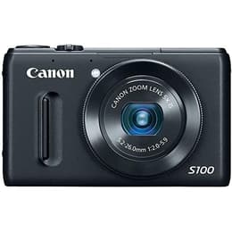 Compact PowerShot S100 - Black + Canon Zoom Lens 5x iS 24-120mm f/2.0-5.9 f/2.0-5.9