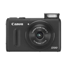 Compact PowerShot S100 - Black + Canon Zoom Lens 5x iS 24-120mm f/2.0-5.9 f/2.0-5.9