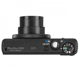 Compact PowerShot S100 - Black + Canon Zoom Lens 5x iS 24-120mm f/2.0-5.9 f/2.0-5.9