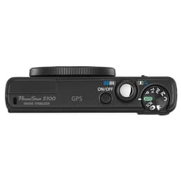 Compact PowerShot S100 - Black + Canon Zoom Lens 5x iS 24-120mm f/2.0-5.9 f/2.0-5.9