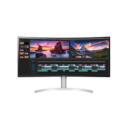 38-inch LG 38WN95C-W 3840 x 1600 LED Monitor Grey