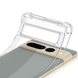 Case Google Pixel 7 Pro and 2 protective screens - TPU - Transparent
