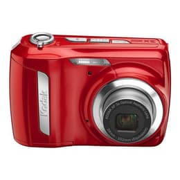 Compact EasyShare C142 - Red + Kodak 3x Optical Zoom Lens f/2.9-5.2