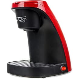 Coffee maker Without capsule Italian Design IDECUCOF02 Coffee Duo Pro 0.24L - Black