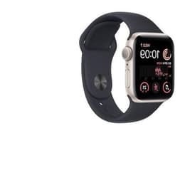 Apple Watch Series SE 2 (2022) GPS 40 mm - Aluminium Starlight - Sport band Black