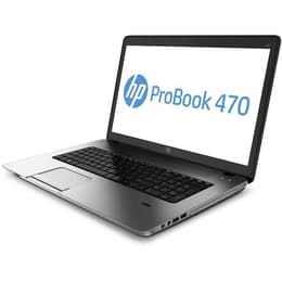 HP ProBook 470 G1 17-inch (2014) - Core i3-4000M - 8GB - SSD 256 GB AZERTY - French