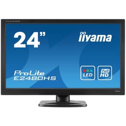 24-inch Iiyama ProLite E2480HS 1920 x 1080 LCD Monitor Black