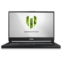 MSI Workstation WS65 15-inch (2019) - Core i7 - Gen 9 (H) - 32GB - SSD 1 TB AZERTY - French