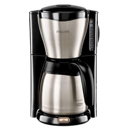 Coffee maker Without capsule Philips Viva Collection HD7546/20 1.2L - Black/Grey