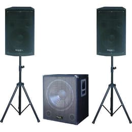 Ibiza Sound Pack 1515 Sonorisation 2200W Caisson bi-amplifié PA speakers