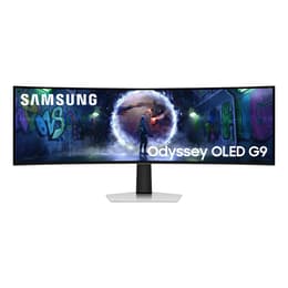 49-inch Samsung LS49DG934SUXEN 5120 x 1440 OLED Monitor White
