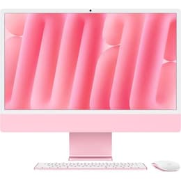 iMac 24" (2024) Apple M4 8-core 8-core GPU - 256 Go SSD - 16 GB QWERTY - English Standard glass