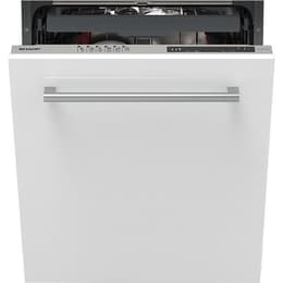 Sharp QW-NI1EI45EX Fully integrated dishwasher Cm - 12 à 16 couverts