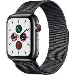 Apple Watch (Series 5) 2019 GPS + Cellular 44 - Aluminium Space Gray - Milanese Black