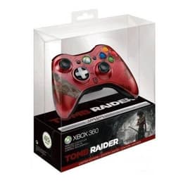 Controller Xbox 360 Microsoft Wireless Controller Red Tomb Raider