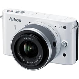 Nikon 1 J2 Hybrid 10 - White