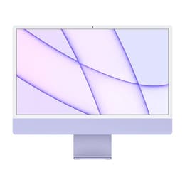 iMac 24" (2021) Apple M1 8-core 8-core GPU - 2 To SSD - 16 GB QWERTZ - German Standard glass