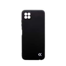 Case Galaxy A22 5G and protective screen - Recycled plastic - Black