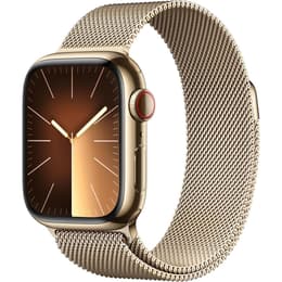Apple Watch Series 9 (2023) GPS + Cellular 45 mm - Stainless steel Gold