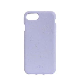 Case iPhone SE (2022/2020)/8/7/6/6S - Natural material - Lavender