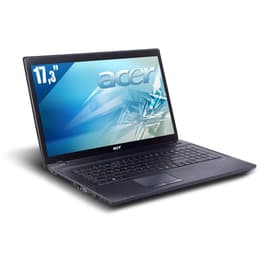 Acer TravelMate 7740G 17-inch (2010) - Core i3-380M - 4GB - HDD 320 GB AZERTY - French