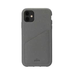 Case iPhone 11 - Natural material - Grey