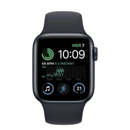 Apple Watch (Series SE) 2022 GPS + Cellular 40 - Aluminium Midnight - Sport band Black