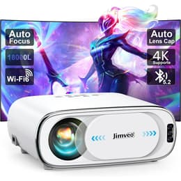 Jimveo E30 Video projector 500 Lumen - White