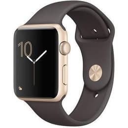 Apple Watch (Series 1) 2015 GPS 38 - Aluminium Gold - Sport loop Black