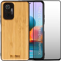 Case Redmi Note 10 Pro and protective screen - Wood - Brown