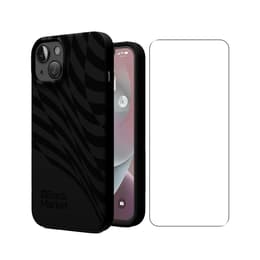 Back Market Case iPhone 14 and protective screen - Recycled plastic - Black Wave