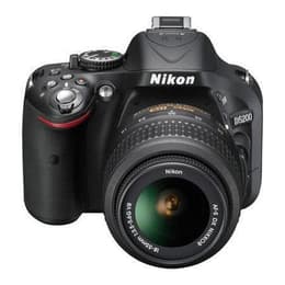 Reflex D5200 - Black + Nikon AF-X DX Nikkor 18-55mm f/3.5-5.6GVR f/3.5-5.6