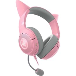 Razer Kraken Kitty V2 gaming wired Headphones with microphone - Pink/Grey
