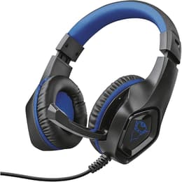 Trust GXT 404B Rana Gaming Headset gaming wired Headphones with microphone - Black/Blue