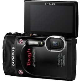 Compact Stylus Tough TG-850 - Black + Olympus Olympus Lens Optical Zoom 21-105 mm f/3.5-5.7 f/3.5-5.7