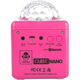 Idance CUBE NANO CN-1 Bluetooth Speakers - Pink