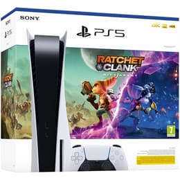 PlayStation 5 825GB - White + Ratchet & Clank: Rift Apart