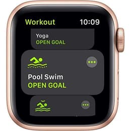 Apple Watch (Series SE) 2020 GPS + Cellular 40 - Aluminium Gold - Sport band Pink sand