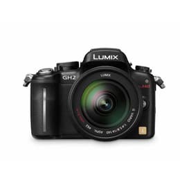 Reflex Lumix DMC-GH2 - Black + Panasonic Lumix G Vario 14-45mm f/3.5-5.6 ASPH Mega OIS f/3.5-5.6