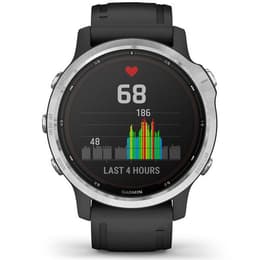 Smart Watch Garmin HR GPS Fenix 6S Solar - Silver/Black
