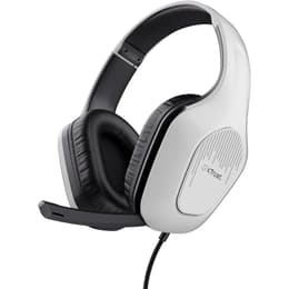 Trust GXT 415W Zirox gaming wired Headphones with microphone - White