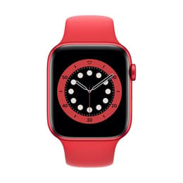 Apple Watch (Series 6) 2020 GPS + Cellular 40 - Aluminium Red - Sport band Red