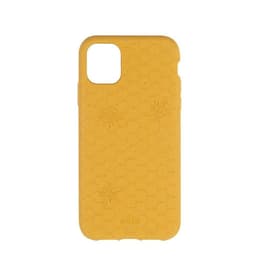 Case iPhone 11 - Natural material - Honey