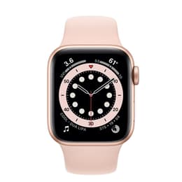 Apple Watch Series 6 (2020) GPS + Cellular 44 mm - Aluminium Gold - Sport band Pink