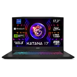 MSI Katana 17 B13VFK-1043XFR 17"-inch - Core i7-13620H - 16GB - SSD 1 TBGB NVIDIA GeForce RTX 4060 AZERTY - French