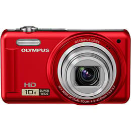 Compact VR-310 - Red + Olympus Wide Optical Zoom 24-240 mm f/3-5.7 f/3-5.7