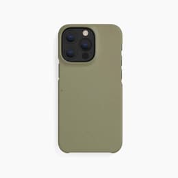Case iPhone 13 Pro Max - Natural material - Green