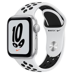 Apple Watch (Series SE) 2020 GPS 44 - Aluminium Silver - Nike Sport band White