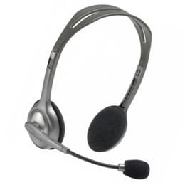Logitech H110 wired Headphones with microphone - Grey