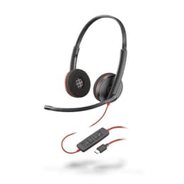 Plantronics Blackwire C3220 noise-Cancelling wired Headphones with microphone - Black